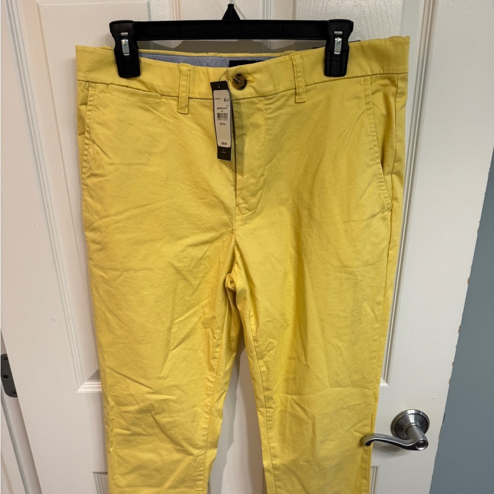 NWT Tommy Hilfiger Yellow Men's Pants